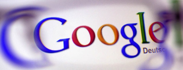 Ein Unternehmen, das mit Daten handelt: Logo von Google   | Foto: dpa
