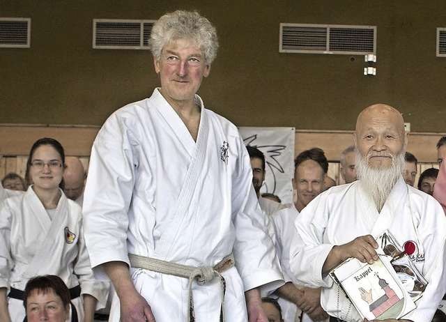 Ausnahme-Karateka: Bundestrainer Hideo...hen Gromeister zum 75. Geburtstag.     | Foto: salat