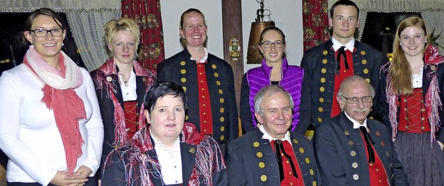 Die neue Vorstandschaft: v.l.n.r. hint...ranz, Wendelin Rees und Manfred Lorenz  | Foto: Barbara Odrich-Rees