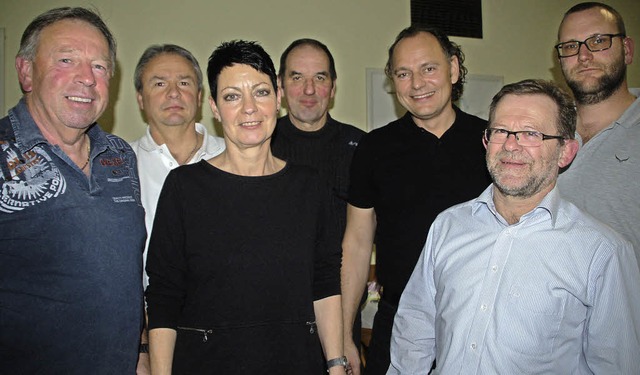 Das Vorstandsteam mit Ralf Schairer (v...hoff, Erich Lacher und Dietmar Kohler.  | Foto: Petra Wunderle