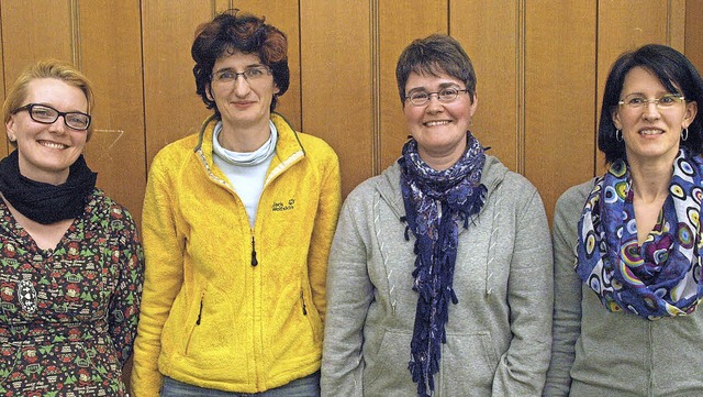 Der neue Vorstand des Freundeskreises ...ie Hurst und Carmen Kaiser (von links)  | Foto: Karin Stckl-Steinebrunner