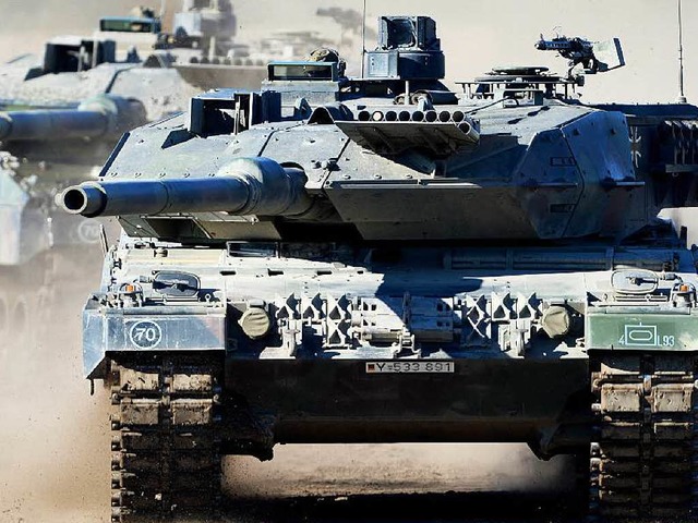 Wieder gefragt:  Leopard 2  | Foto: dpa