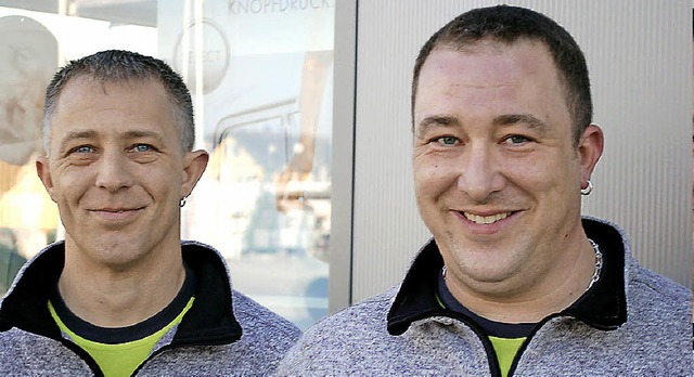 Seit 15 Jahren ein unternehmerisches G...: Jochen Lang (re.) und Ralf Schiele   | Foto: Ulrike Strter