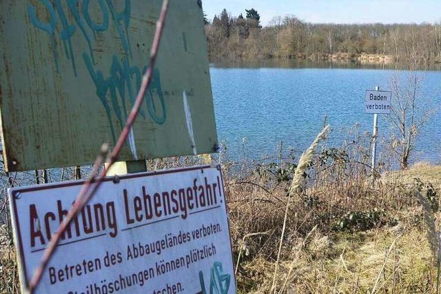 Todesfalle Baggersee: Sind mehr Schilder die Lösung?