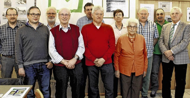 Der Vorstand des Kreisverbandes Wohnei...nd Ernst Granzow (Ehrenvorsitzender).   | Foto: Manfred Minzer