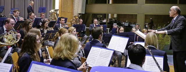 Der Musikverein Knigschaffhausen bot ...ie Romaniuc ein begeisterndes Konzert.  | Foto: Christel Hlter-Hassler