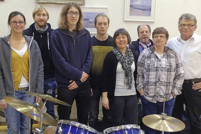 Der  neu gewhlte Vorstand der Stadtmusik Mllheim  | Foto: privat