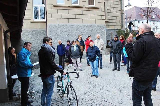 Rennen gefahren hat dieses Rad schon l...r Fundsachenversteigerung am Rathaus.   | Foto: Joachim frommherz