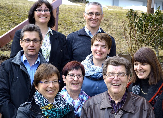 <Text>Direkt im Anschluss an die Ausz...Barbara Zucker und Josef Benz. </Text>  | Foto: Liane Schilling