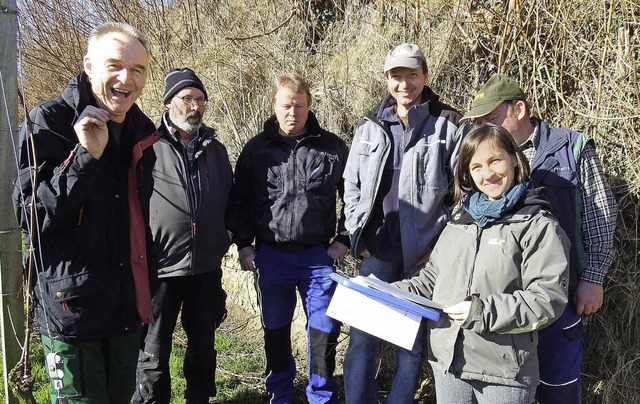 Mareike Schlaeger vom  Landschaftserha... um die Bschungspflege abzusprechen.   | Foto: ZVG/LEV