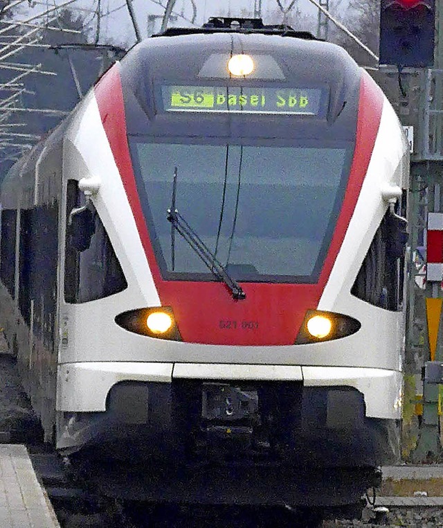 Mittelfristig soll die S6 durch das &#...trum und weiter ins Baselbiet fahren.   | Foto: Daniel Gramespacher