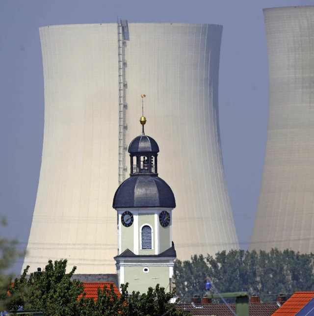Als Zwischenlager begehrt: Atomkraftwerk in Pilippsburg   | Foto: dpa