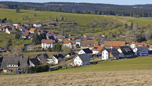 Schne Lage: 17 Baupltze sollen im Ne...wurf wurde im Gemeinderat abgesegnet.   | Foto: Juliane Khnemund