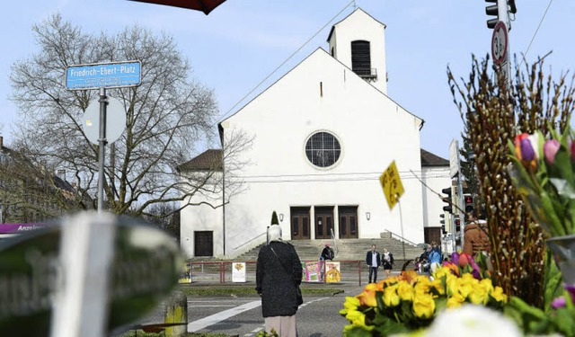 In der und um die Lutherkirche wird sich viel ndern.   | Foto: Ingo Schneider