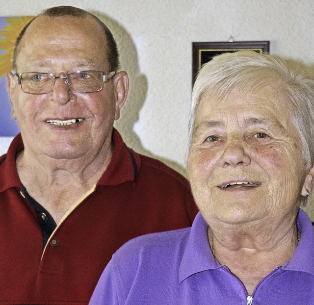 50 Jahre verheiratet: Erwin und Brigitte Spannenkrebs   | Foto: probst