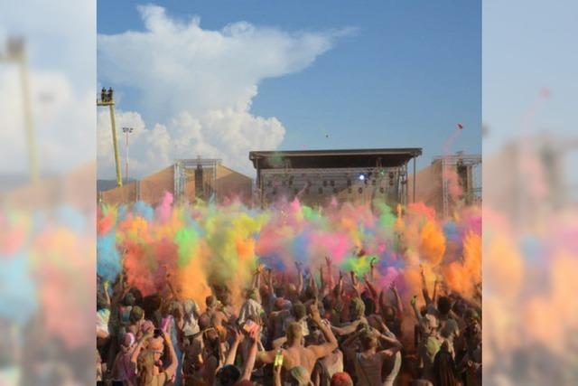 Holi Color Open Air Freiburg: Veranstalter ziehen positive Bilanz