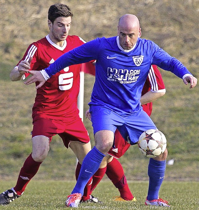 &#8222;Toller Fitnessstand.&#8220; Fab...ielte Bibbo den spten 2:2-Ausgleich.   | Foto: daniel Fleig