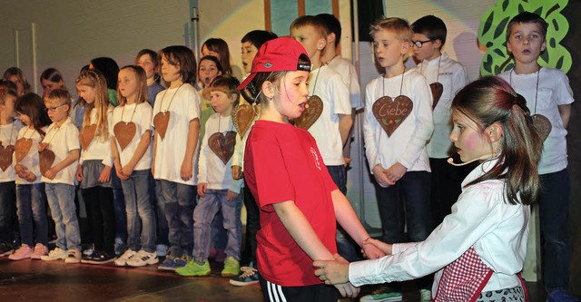 110 Schler wirken bei dem Musical in Gottenheim mit.  | Foto: Mario Schneberg