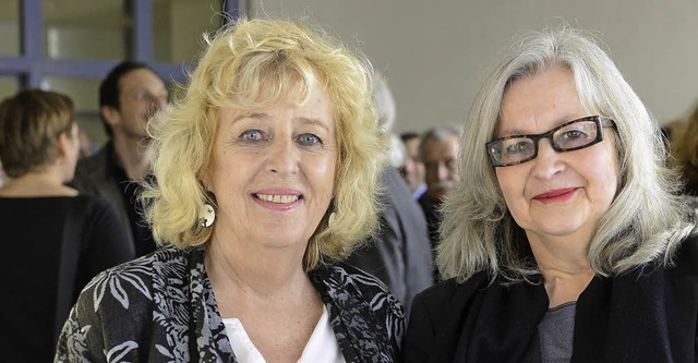 Elfie Eitenbenz und Cornelia Helfferich (rechts)   | Foto: Ingo Schneider