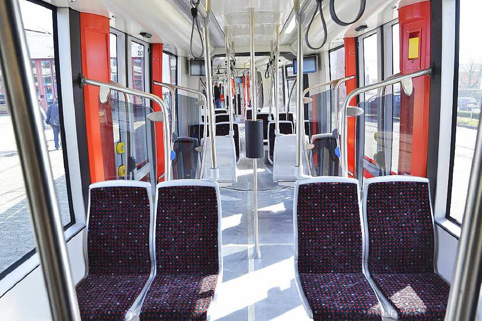 Die neuen Urbos-Trams der VAG Freiburg. (Foto: Michael Bamberger) Die neuen Urbos-Trams der VAG Freiburg. (Foto: Michael Bamberger)