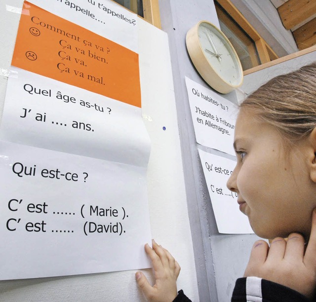Von 2016 an soll Franzsisch an Schulen nicht mehr  erste Fremdsprache sein.   | Foto: dpa