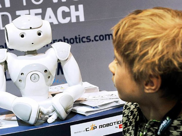 Gerade in Kinderzimmern sehr beliebt: der Roboter Nao   | Foto: Aldebaran
