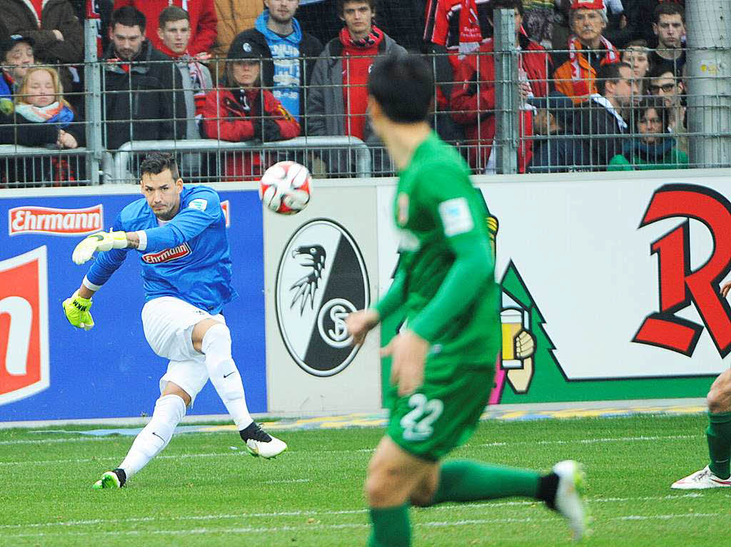 Befreiungsschlag fr den SC Freiburg: 2:0-Sieg gegen Augsburg