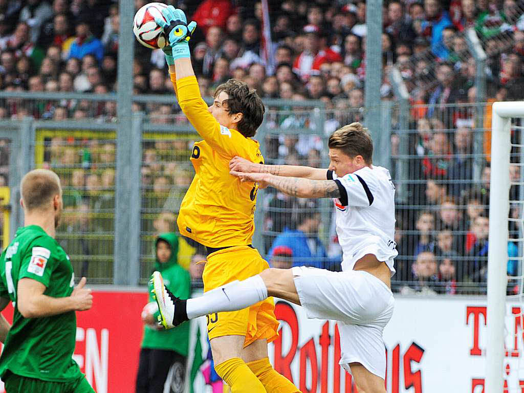 Befreiungsschlag fr den SC Freiburg: 2:0-Sieg gegen Augsburg
