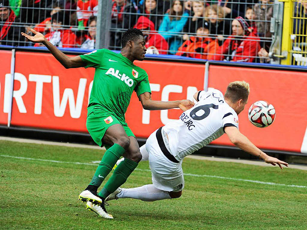 Befreiungsschlag fr den SC Freiburg: 2:0-Sieg gegen Augsburg