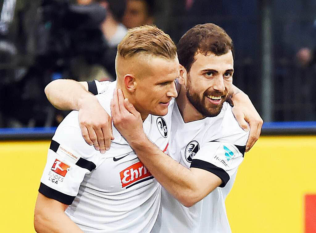 Befreiungsschlag fr den SC Freiburg: 2:0-Sieg gegen Augsburg