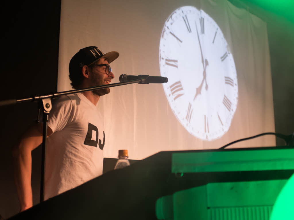 HipHop fr Kinder: Das Hamburger Trio Deine Freunde in Freiburg.