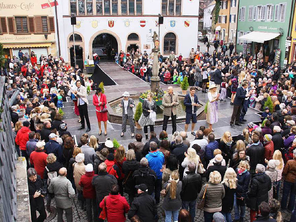 Mode fr jede Gelegenheit und fr jeden Geschmack prsentierten die Staufener Modegeschfte am verkaufsoffenen Frhjahrssonntag.