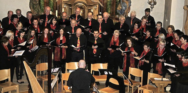 Ein anspruchsvolles Repertoire prsent...kum in der Gutacher St.-Vitus-Kirche.   | Foto: Fotos: Karin Heiss