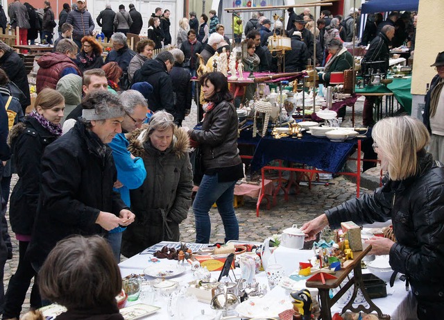 Das vielseitige Angebot stie auf gro...Weitere Fotos: www.badische-zeitung.de  | Foto: Ilona Hge