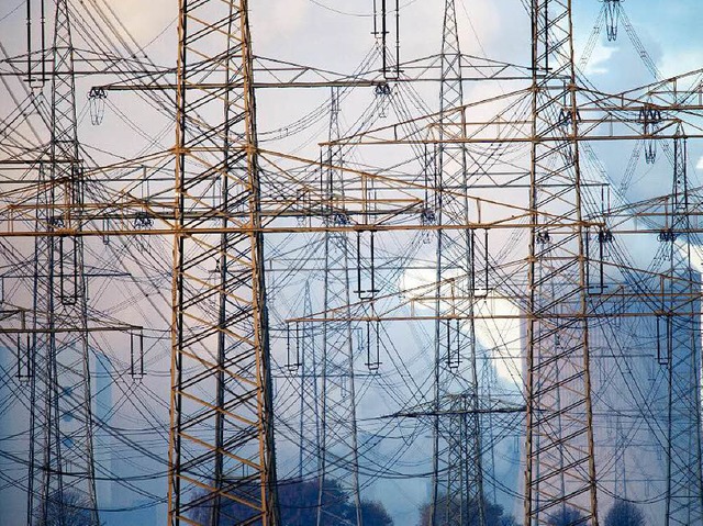 Ausbau des Stromnetzes und neue Kraftw...braucht das Land fr die Energiewende.  | Foto: dpa