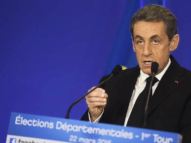Sarkozy ist Chef der konservativen Partei UMP.  | Foto: AFP