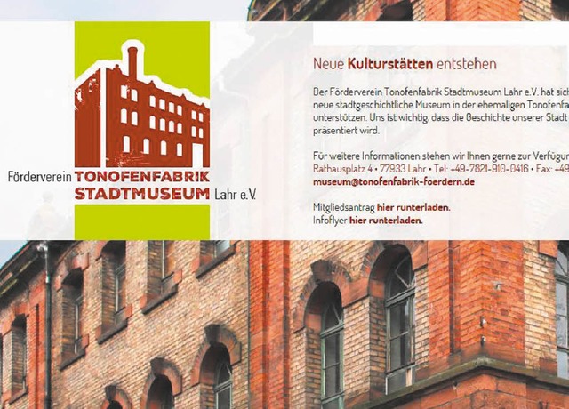 Das Logo steht, der Flyer auch, um auf die Anstrengungen aufmerksam zu machen.   | Foto: SCREENSHOT: BZ