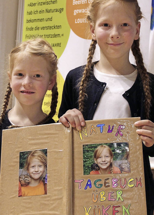 Mit ihrem Kken-Tagebuch haben Maja un...r BUND-Jugend einen 1. Preis gewonnen.  | Foto: Privat