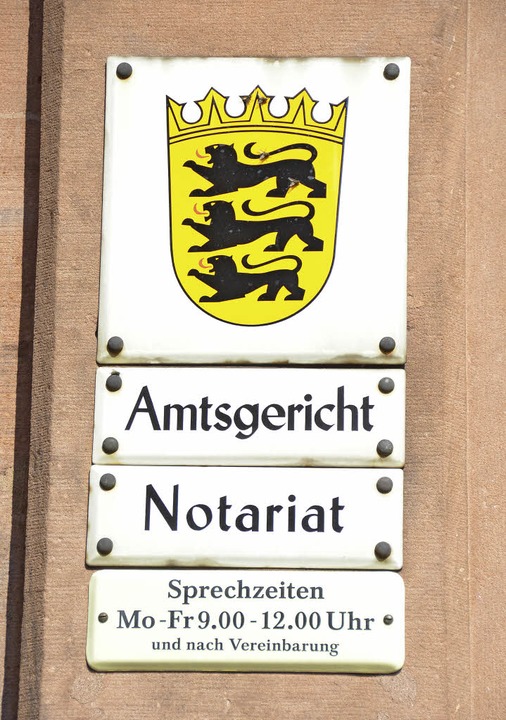 &#8222;Einer der schönsten Posten der ...rektorin des Amtsgerichts in Müllheim.  | Foto: A. Huber