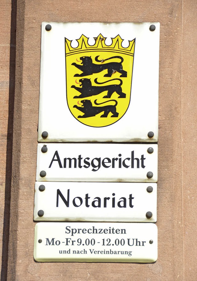 &#8222;Einer der schnsten Posten der ...rektorin des Amtsgerichts in Mllheim.  | Foto: A. Huber