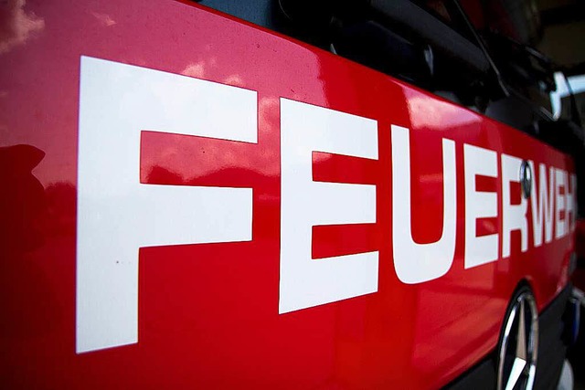 Feuerwehreinsatz in Freiburg-Weingarten (Symbolfoto).  | Foto: Daniel Fleig
