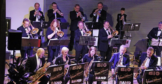 Swing bei den Herbolzheimer Musiktagen...am Sonntag im Brgerhaus Tutschfelden.  | Foto: Ilona Hge