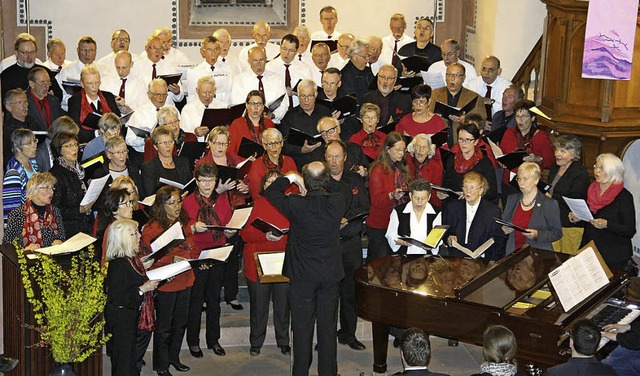 Eine beeindruckende Gemeinschaftsleist...8222;Jesu bleibet meine Freude&#8220;.  | Foto: Walter Bronner