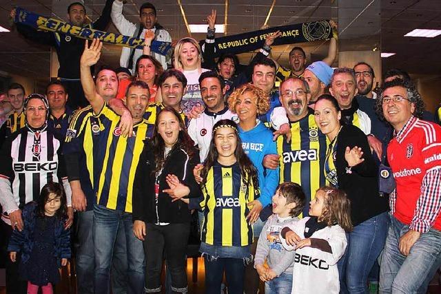 Fanclub in Freiburg vom Istanbuler Fuballverein Fenerbahce