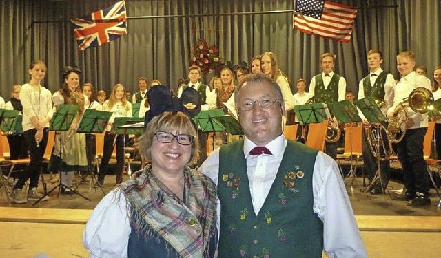 Freuen sich ber einen gelungenen Konzertabend: Karin und Alexander Horst   | Foto: Anne Freyer