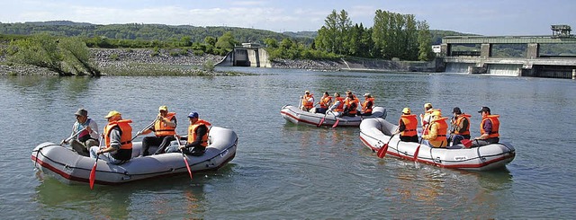 Seit 2005 gibt es das Soft-Rafting Laufenburg.   | Foto: zvg