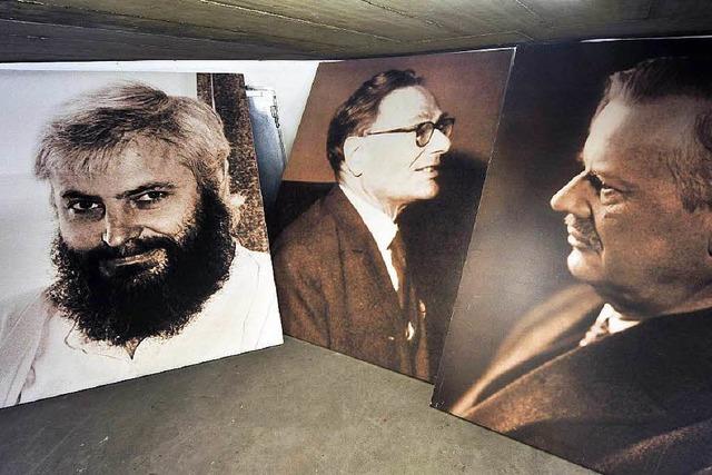 Studierende lassen sieben Bilder von Nobelpreistrgern aus der Uni mitgehen