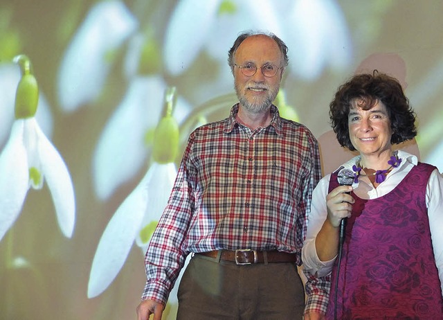 Gartentrume in England: Jutta Schneider und Michael Will   | Foto: Schardt