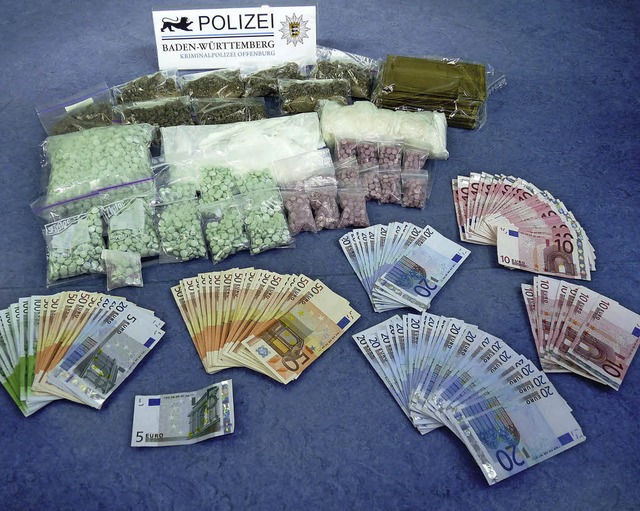 Der Angeklagte betrieb Drogenhandel im groen Stil.   | Foto: polizei