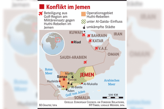 Im Jemen tobt nun ein Regionalkrieg